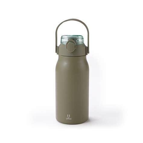 Umai Insulated Stainless Steel Bottle 1 Litre with Sipper Lid-Double ...