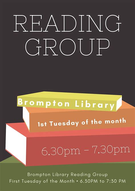 Brompton Library Reading Group, Brompton Library, London, August 1 2023 ...
