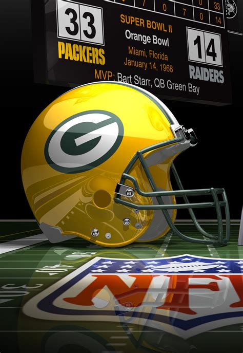 Green Bay Packers, Super Bowl II Champions – ChampionshipArt - The Art ...