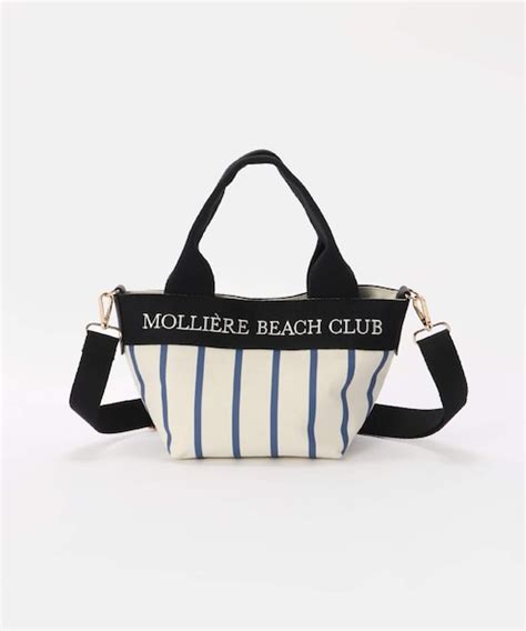 MOLLIERE BEACH CLUB/モリエール・ビーチ・クラブ 2WAY SRTP TOTE S バッグ IL250811｜ベーセー ...