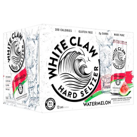 Buy White Claw Watermelon Hard Seltzer - 12pk12 fl oz Cans Online at ...