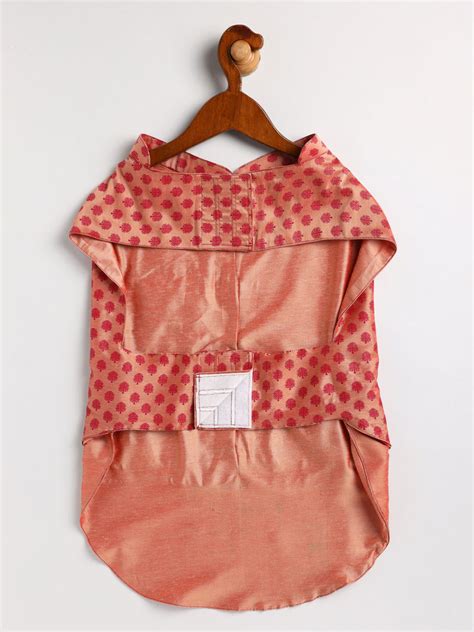 Dog's Pink Block Printed Jacket | VASTRAMAY – vastramay