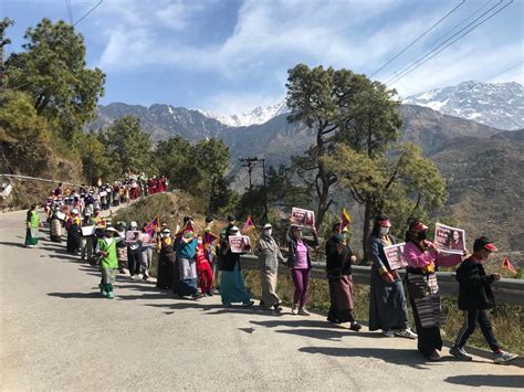 Tibetan women hold protest in Dharamshala against China to commemorate ...