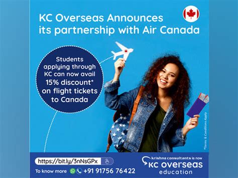 KC Overseas Education collaborates with Air Canada to offer discounted ...