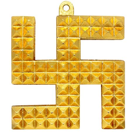 Buy HOME GENIE Vastu/Feng Shui Copper Swastik Pyramid Door Sign for All ...