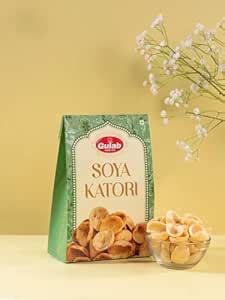Gulab (LABEL) Roasted Soya Cups Katori Healthy Snacks | Masala Flavour ...
