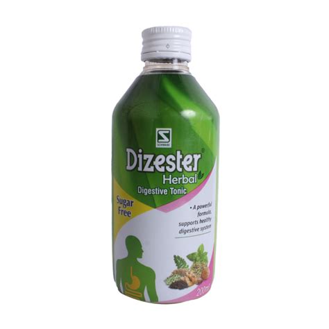 Dizester S/F Herbal Tonic 200Ml (Dr Willmar) Price, Uses, Side Effects ...