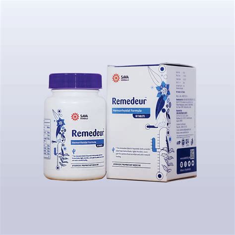 Remedeur Tablets – Quick Relief in Hemorrhoids (Piles), Anal Fissures ...