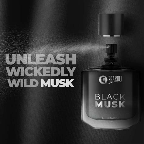 Buy BEARDO Black Musk EDP | Musky, Woody Liquid | Long Lasting | Best ...
