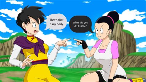 Chichi and Videls body swap (RP) by jayft24 on DeviantArt