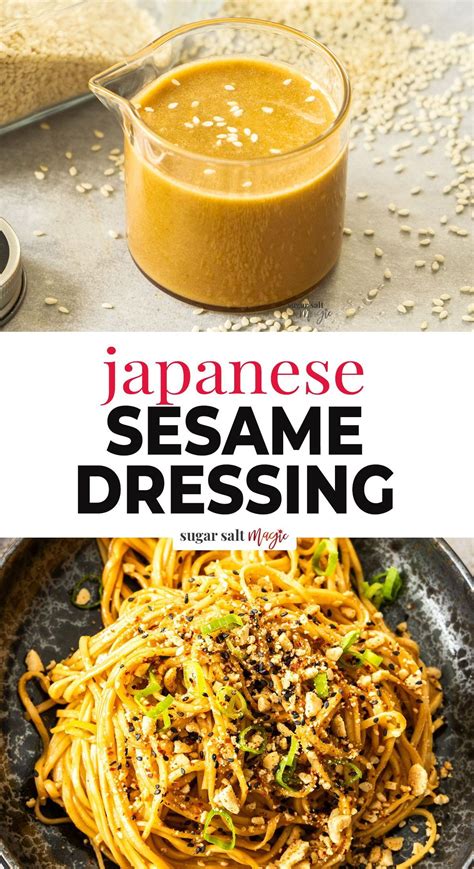 Japanese Sesame Sauce (Goma Dare) | Recipe | Vegetarian recipes, Asian ...