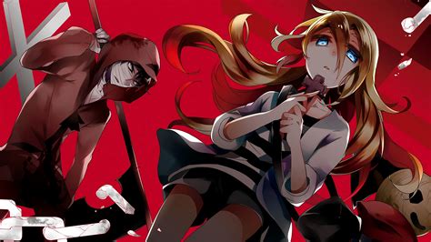4K, Angels of Death, Rachel Gardner, Isaac Foster, anime, Satsuriku no ...