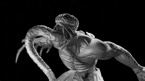 ArtStation - Licker Resident evil 2