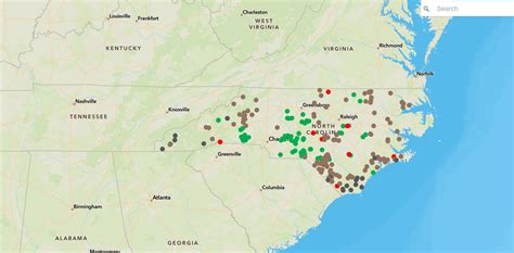 North and South Carolina Wildfire Map Shows Where Fires Could Spread ...