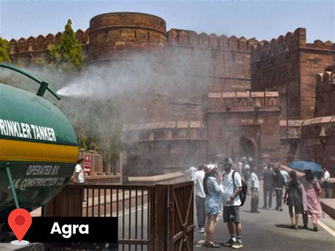 UP Roads Sprinklers, Delhi Schools Bell Ringing Amidst Heatwave 2026