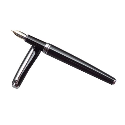 Hero 373 Black Body Fine Dual tone nib Silver Trims Converter Type ...