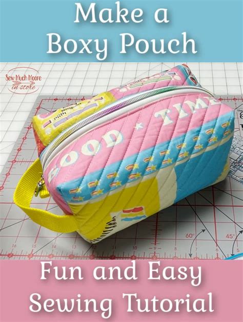 Image result for How to Make a Boxy Pouch Tutorial