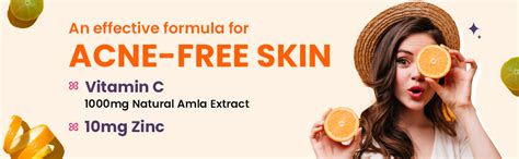 Chicnutrix Super C - Natural Vitamin C & Zinc for Clear & Acne Free ...