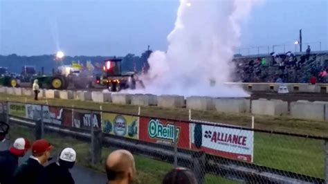 Image result for Pulling Tractor Engine Explosion