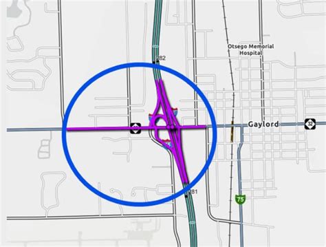 I-75/M-32 diverging diamond interchange planned in Gaylord – 910News.com