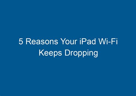 Image result for iPad Wi-Fi Connection Problems