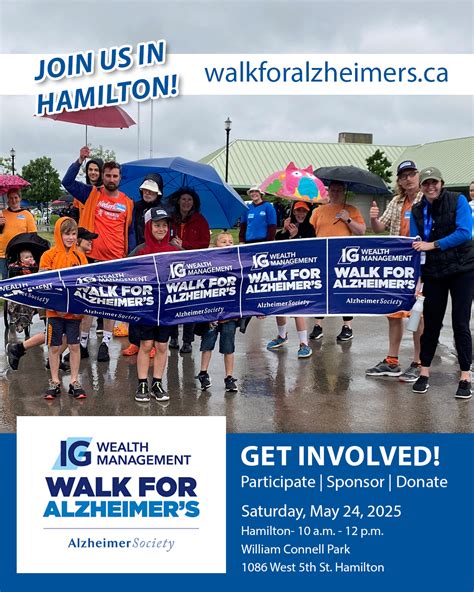 IG Wealth Management Walk for Alzheimer's 2025 - Alzheimer Society