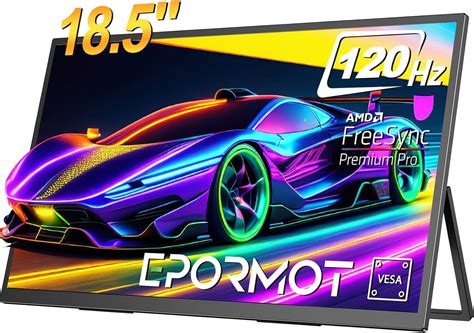EPORMOT Portable Monitor 18.5 inch 120hz for Laptop, FHD India | Ubuy