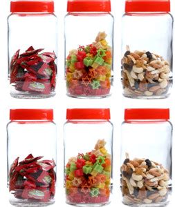 Sv Enterprise Glass Grocery Container - 1020 ml Price in India - Buy Sv ...