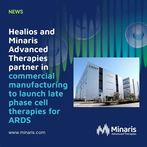 Healios K.K. and us partner for cell therapy manufacturing | Minaris ...