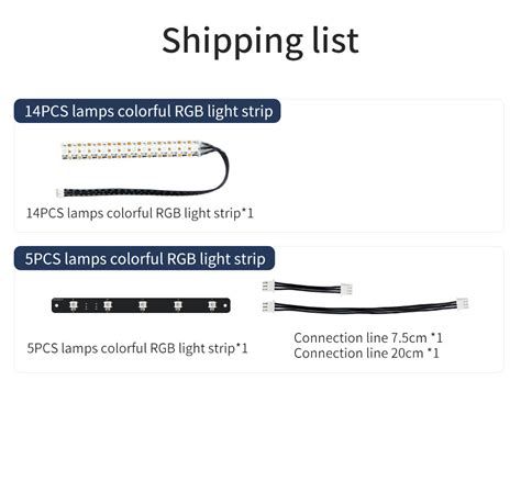 14 LED Programmable RGB Light Bar - ThinkRobotics – ThinkRobotics.com