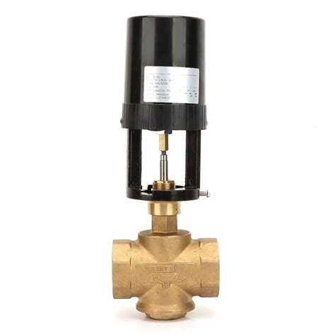 Buy Electric Valve -DN50 AC24V 2 Way Split Type Analog Electric ...
