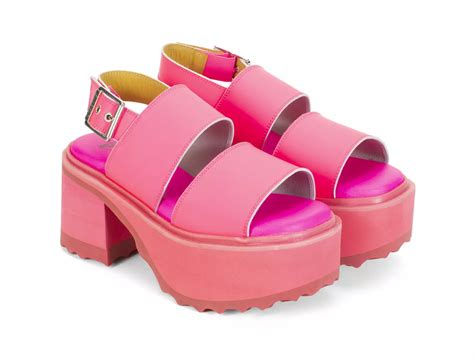 Razzle - Pink | Platform sandal | Fluevog Shoes
