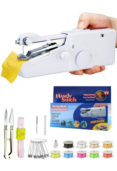 Buy Handheld Sewing Machine Hand Sewing Machine Mini Handy Cordless ...