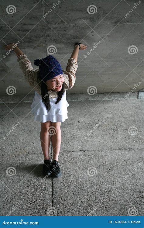 Girl bending over stock photo. Image of woman, happy, wool - 1634854