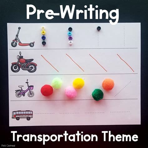 Transportation Fine Motor Activities 的图像结果