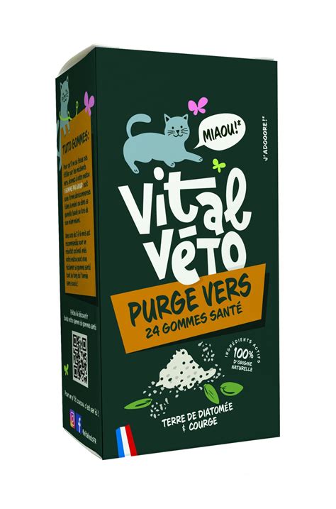 Vitalvéto Health Gums Worm Purging per gatti