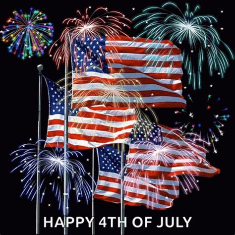 Happy 4th Of July Greeting GIF | GIFDB.com