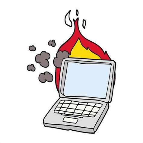 Broken Computer Cartooning Drawing 的图像结果