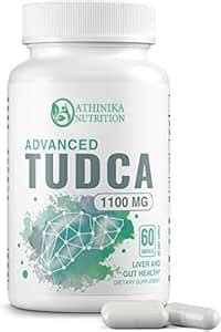 TUDCA Liver Supplements 1100mg, Ultra Strength Bile Salt TUDCA ...