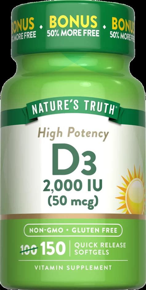VITAMIN D3 2000 IU (50 MCG) - Well Care Pharmacy