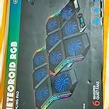 Cosmic Byte Hydroid RGB Cooling Pad with 6 Fans, 60mm Fan Size, Mobile ...