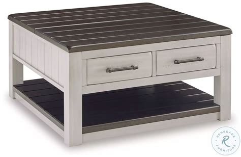 Darborn Gray And Brown Lift Top Coffee Table From Ashley Furniture ...