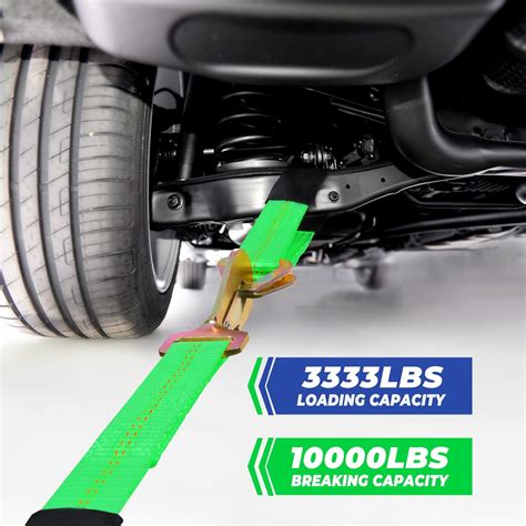 Trekassy Car Tie Down Straps for Trailers with Snap India | Ubuy