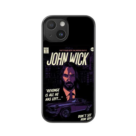 John Wick Comic Cover Phone Case - "Revenge is all he has left..." Des ...