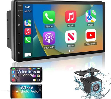 Double Din Car Stereo Compatible with Apple Carplay and Android Auto?7 ...