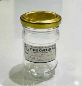 3 Kg Glass Round Jar Manufacturer Exporter Supplier from Firozabad India