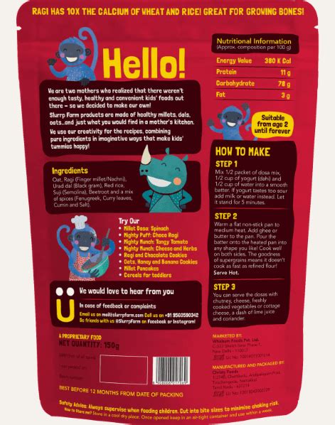 Slurrp Farm Beetroot dosa mix – Freshmills