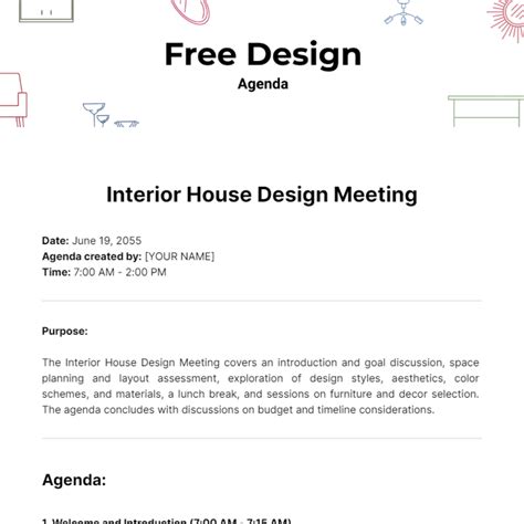 Agenda Schedule Example 的图像结果