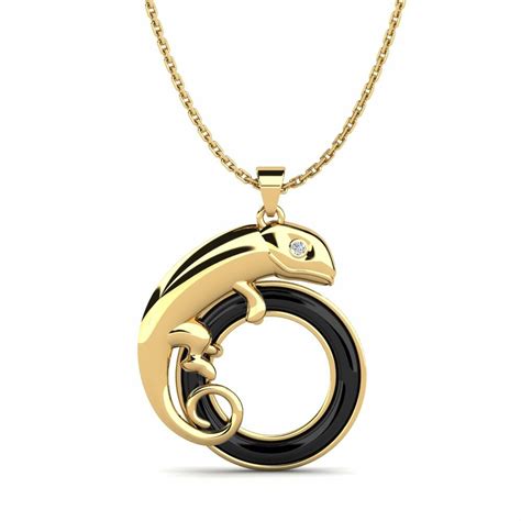 Order Women's Pendant Barnhart in Round cut 0.01 Carat 14k Yellow Gold ...