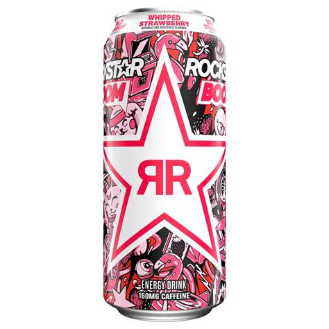 Rockstar Boom Whipped Strawberry Energy Drink - Shop Sports & energy ...